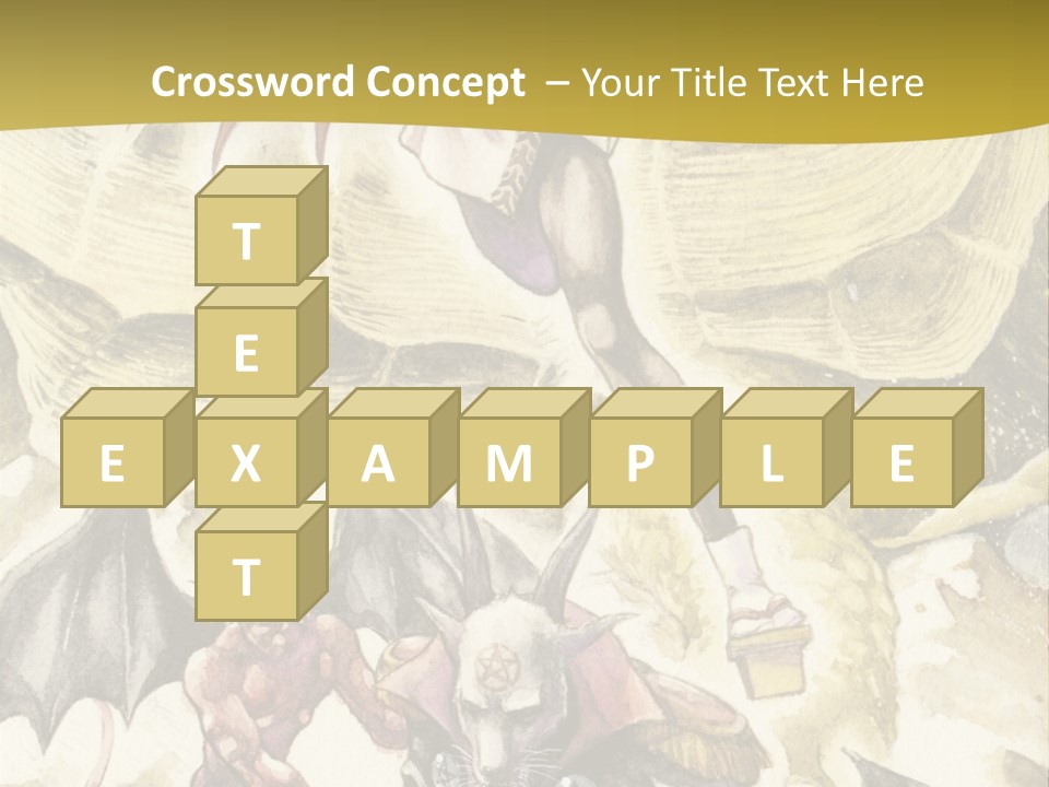 A Picture Of A Man Riding A Horse With A Dragon On It PowerPoint Template