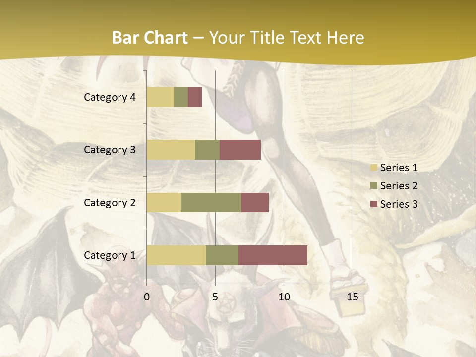 A Picture Of A Man Riding A Horse With A Dragon On It PowerPoint Template