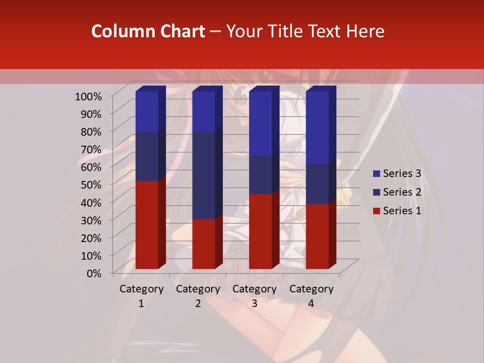 A Couple Of Anime Characters With Swords In Their Hands PowerPoint Template
