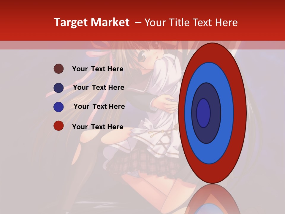 A Couple Of Anime Characters With Swords In Their Hands PowerPoint Template