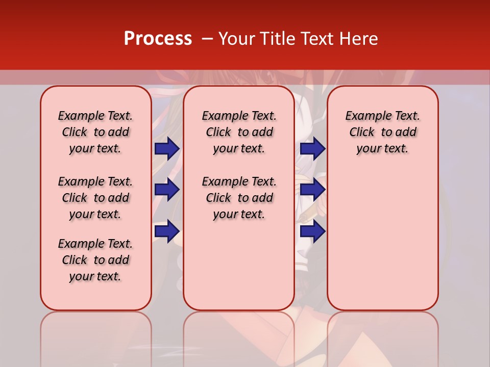 A Couple Of Anime Characters With Swords In Their Hands PowerPoint Template