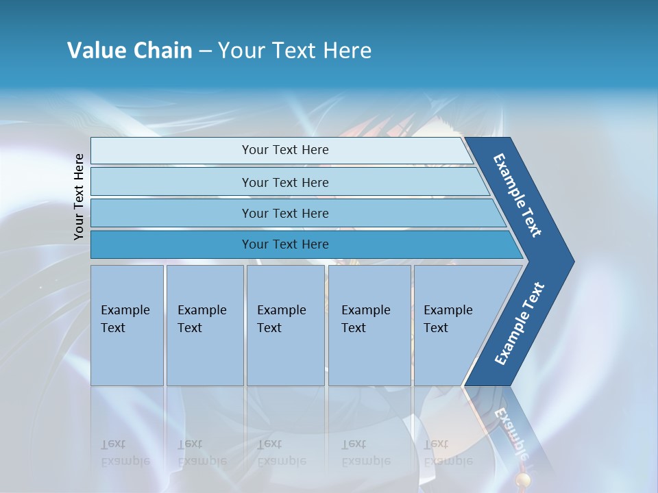 A Woman Holding A Sword In Her Hands PowerPoint Template