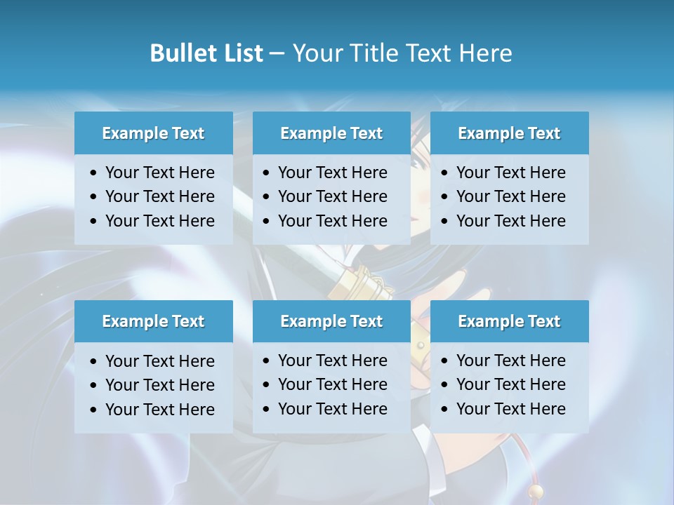 A Woman Holding A Sword In Her Hands PowerPoint Template