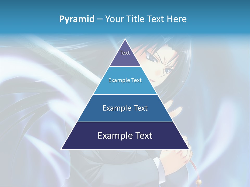 A Woman Holding A Sword In Her Hands PowerPoint Template