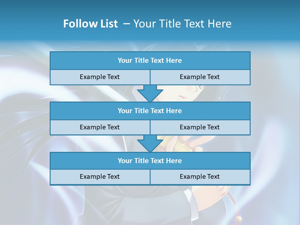 A Woman Holding A Sword In Her Hands PowerPoint Template