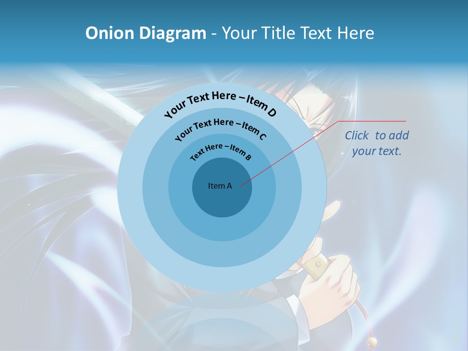 A Woman Holding A Sword In Her Hands PowerPoint Template