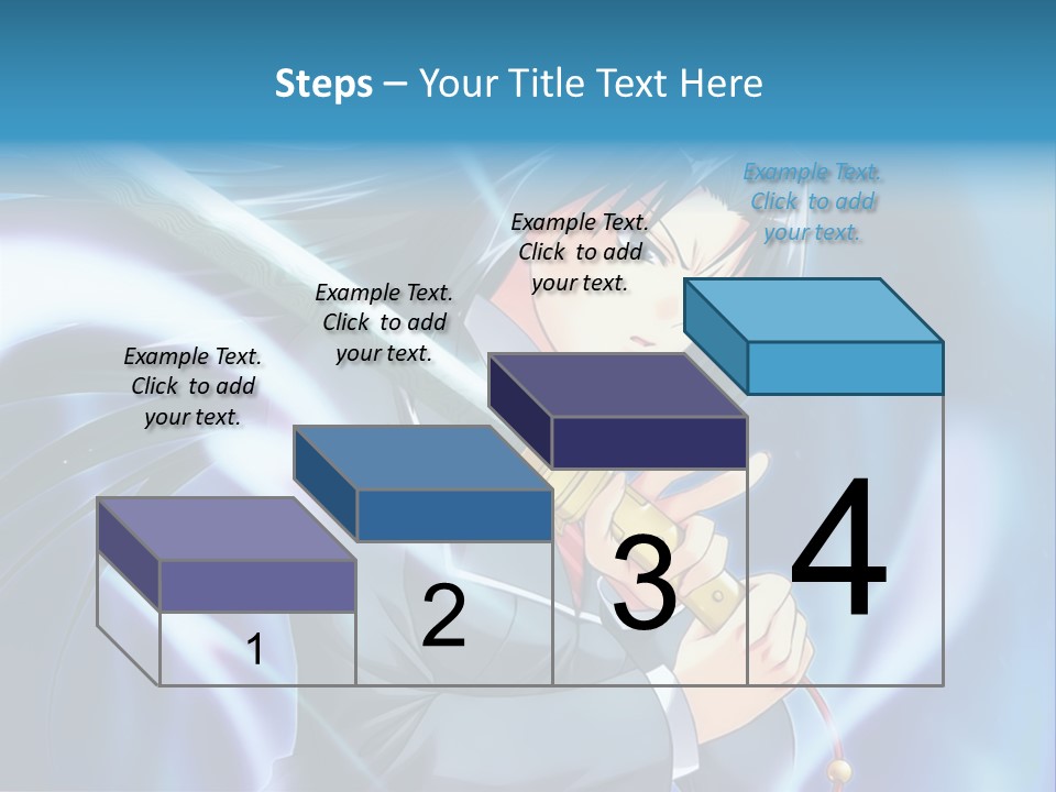 A Woman Holding A Sword In Her Hands PowerPoint Template