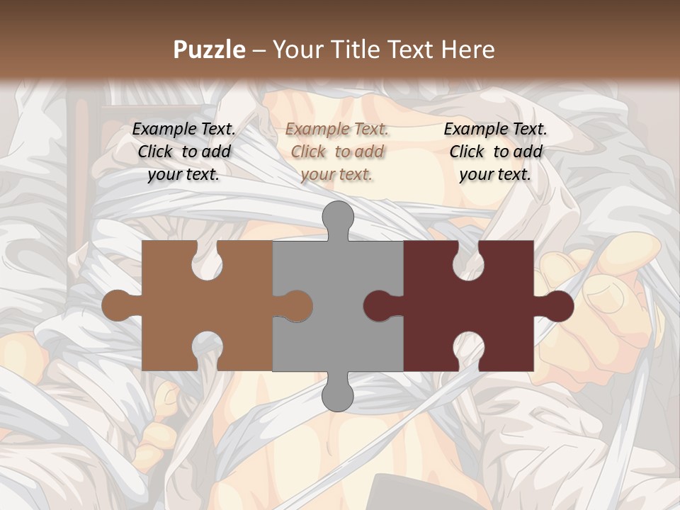 A Couple Of Anime Characters Sitting Next To Each Other PowerPoint Template