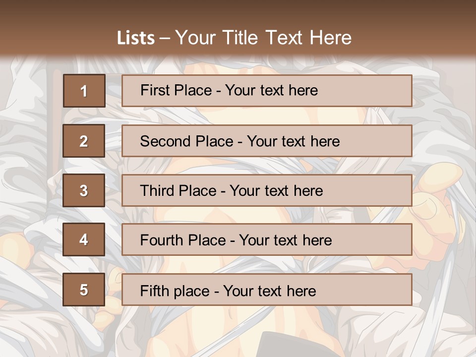 A Couple Of Anime Characters Sitting Next To Each Other PowerPoint Template