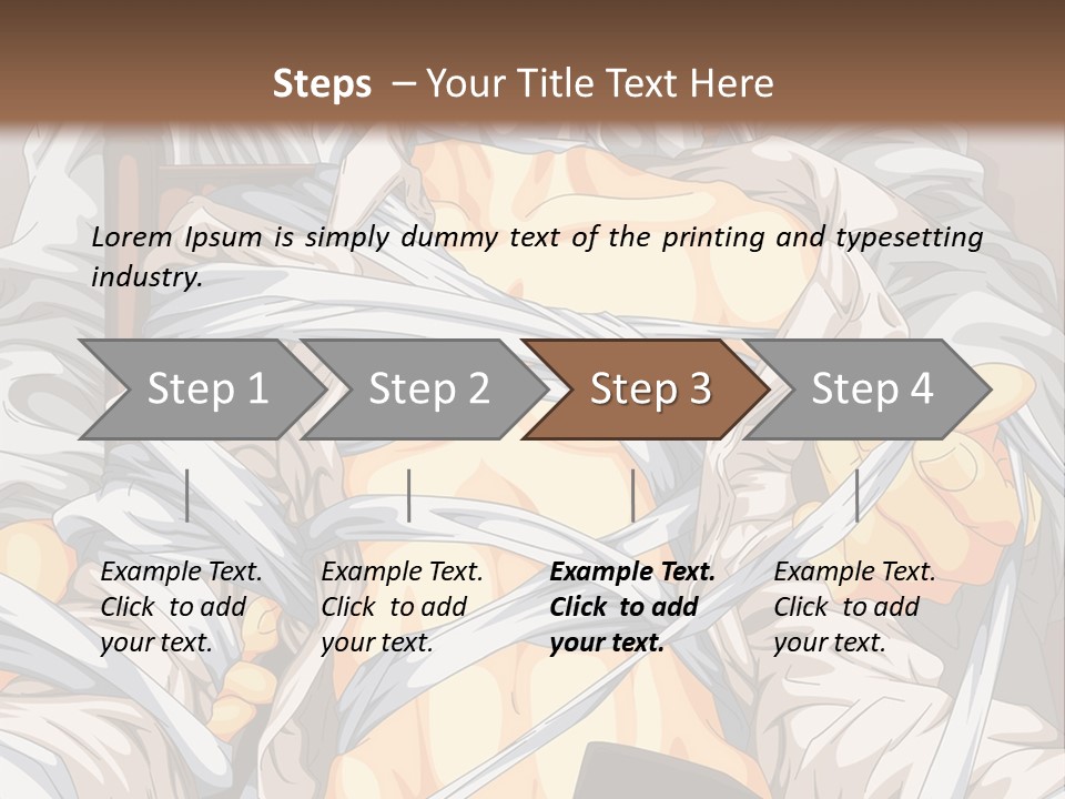 A Couple Of Anime Characters Sitting Next To Each Other PowerPoint Template