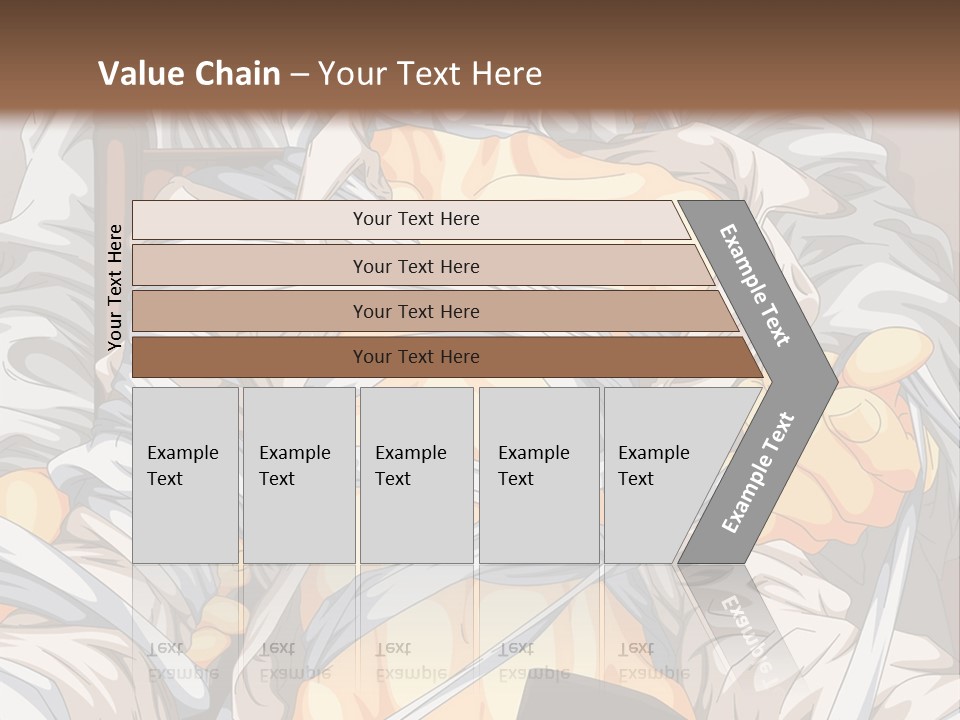 A Couple Of Anime Characters Sitting Next To Each Other PowerPoint Template