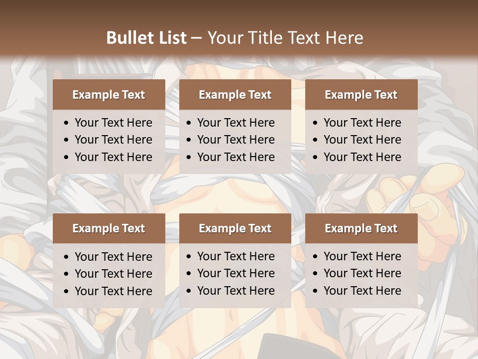 A Couple Of Anime Characters Sitting Next To Each Other PowerPoint Template