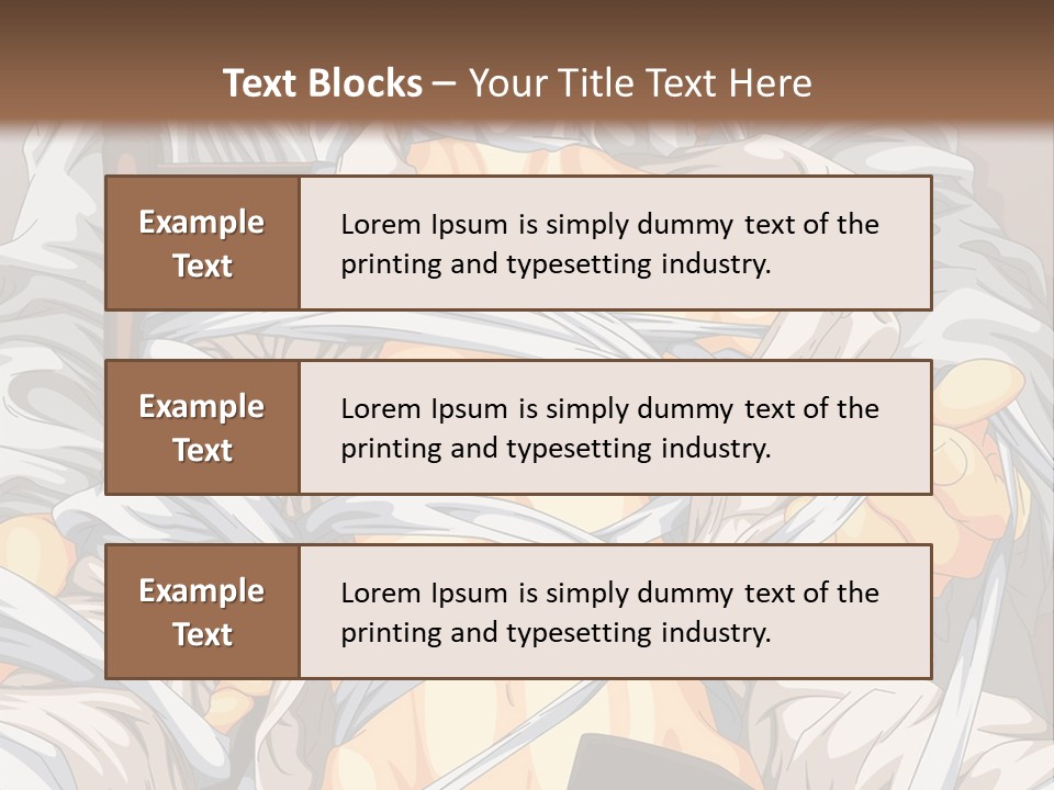 A Couple Of Anime Characters Sitting Next To Each Other PowerPoint Template