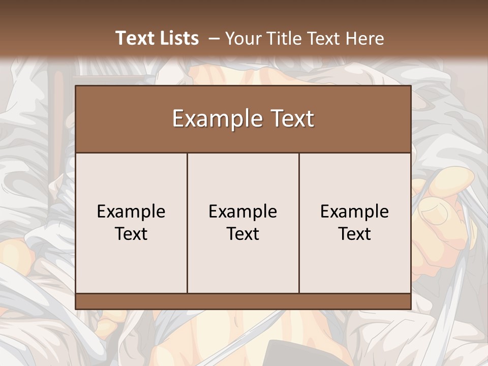 A Couple Of Anime Characters Sitting Next To Each Other PowerPoint Template