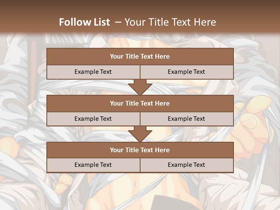 A Couple Of Anime Characters Sitting Next To Each Other PowerPoint Template