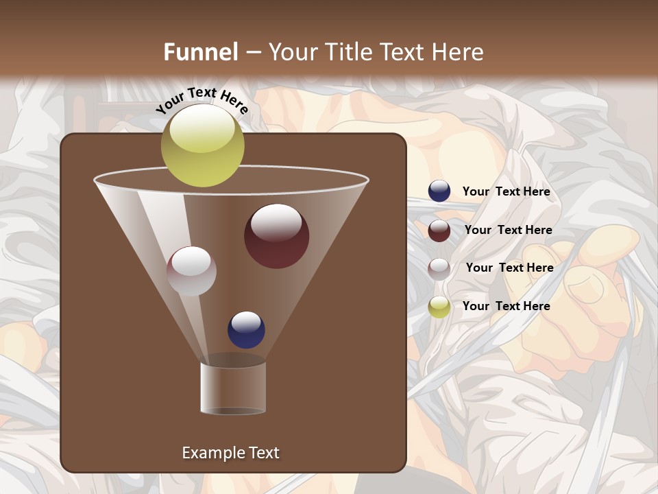 A Couple Of Anime Characters Sitting Next To Each Other PowerPoint Template