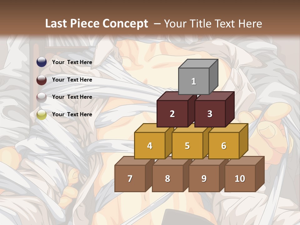 A Couple Of Anime Characters Sitting Next To Each Other PowerPoint Template