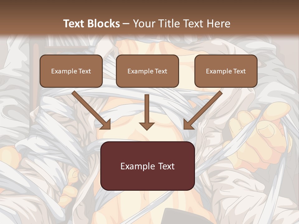 A Couple Of Anime Characters Sitting Next To Each Other PowerPoint Template