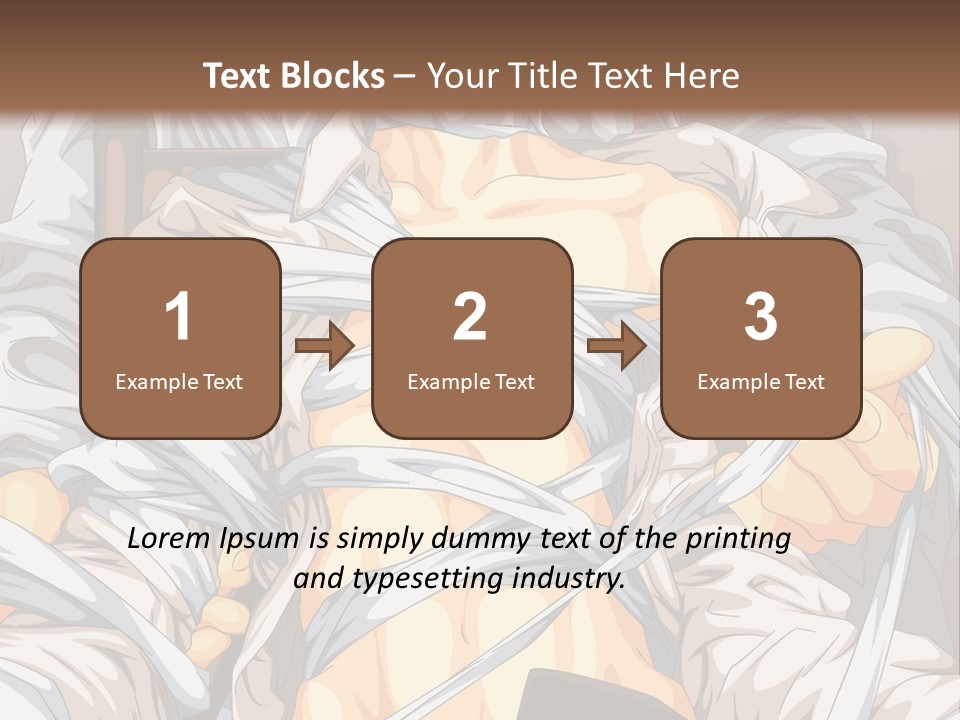 A Couple Of Anime Characters Sitting Next To Each Other PowerPoint Template