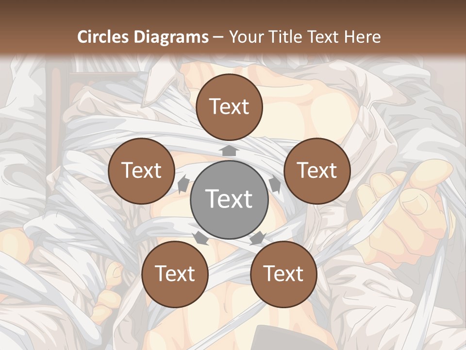 A Couple Of Anime Characters Sitting Next To Each Other PowerPoint Template