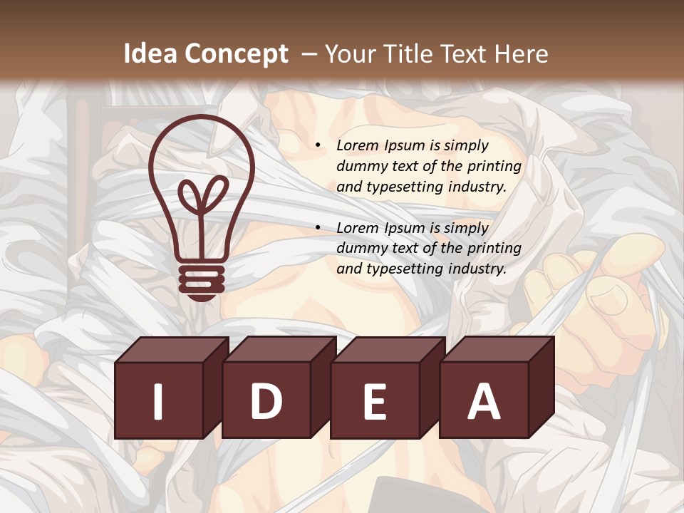 A Couple Of Anime Characters Sitting Next To Each Other PowerPoint Template