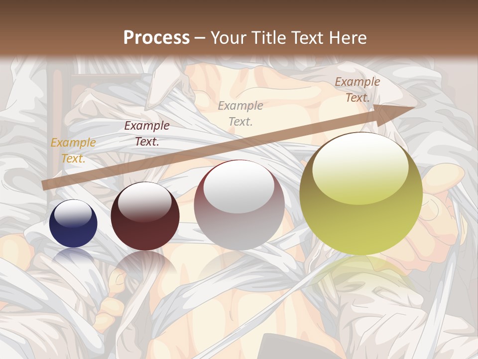 A Couple Of Anime Characters Sitting Next To Each Other PowerPoint Template