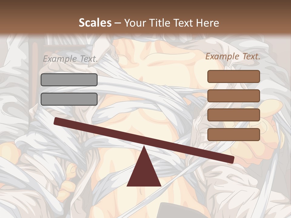 A Couple Of Anime Characters Sitting Next To Each Other PowerPoint Template