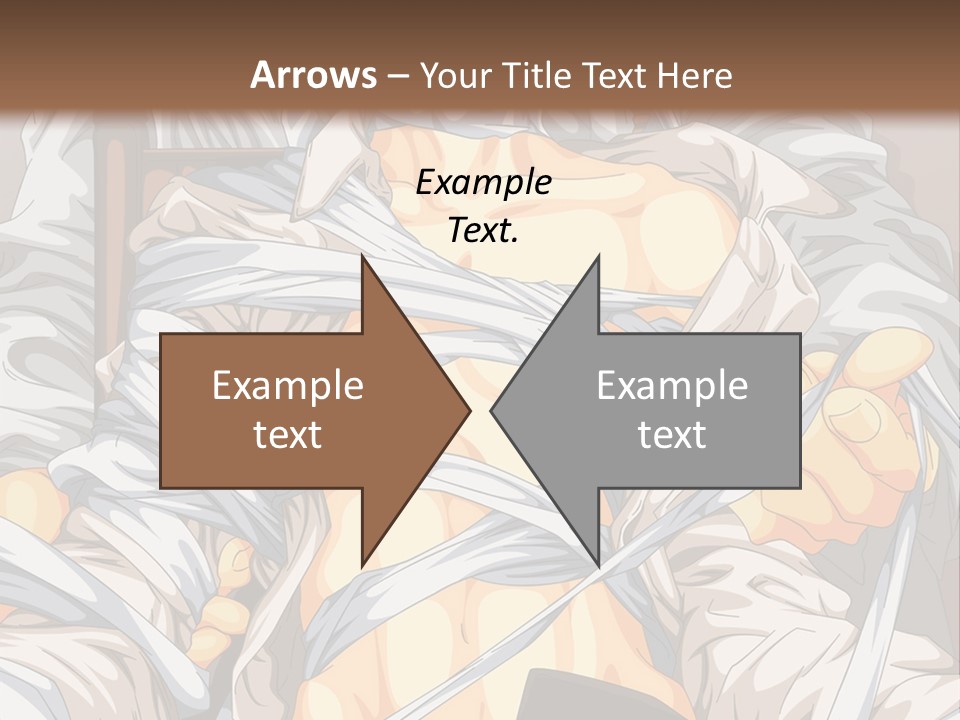 A Couple Of Anime Characters Sitting Next To Each Other PowerPoint Template