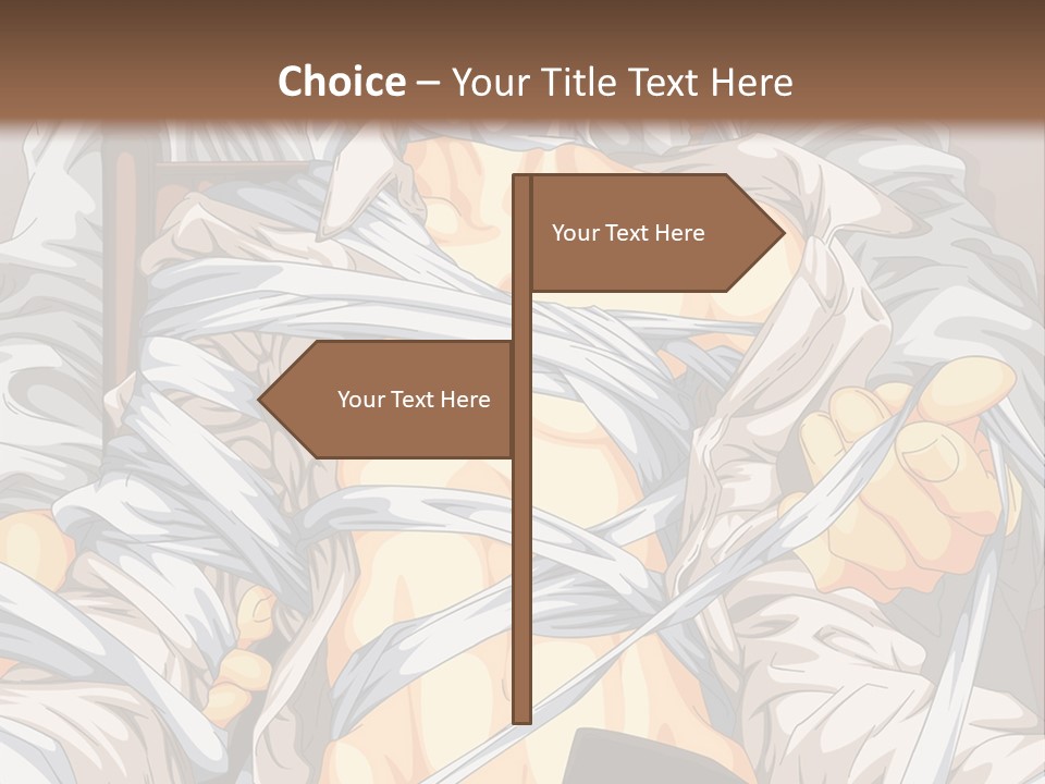 A Couple Of Anime Characters Sitting Next To Each Other PowerPoint Template