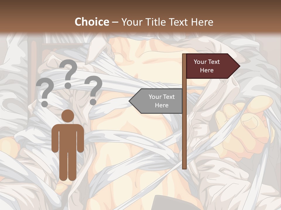 A Couple Of Anime Characters Sitting Next To Each Other PowerPoint Template