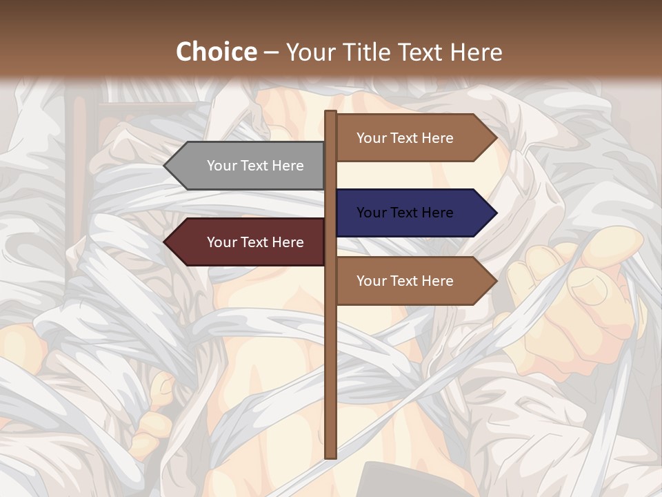 A Couple Of Anime Characters Sitting Next To Each Other PowerPoint Template