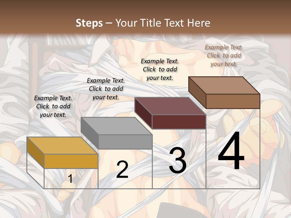 A Couple Of Anime Characters Sitting Next To Each Other PowerPoint Template