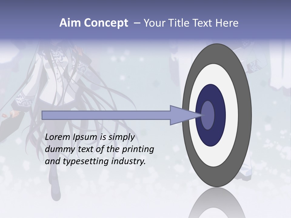 A Couple Of Anime Characters Standing Next To Each Other PowerPoint Template