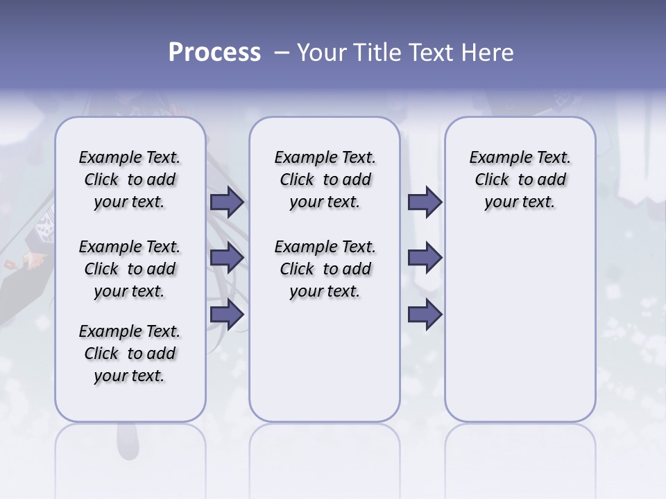 A Couple Of Anime Characters Standing Next To Each Other PowerPoint Template