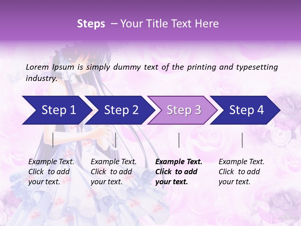 A Woman In A White Dress Holding An Umbrella PowerPoint Template