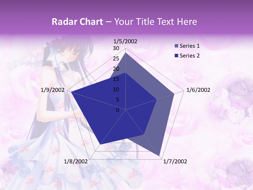 A Woman In A White Dress Holding An Umbrella PowerPoint Template