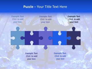 A Powerpoint Presentation With A Blue Background PowerPoint Template