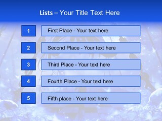A Powerpoint Presentation With A Blue Background PowerPoint Template
