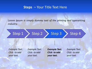 A Powerpoint Presentation With A Blue Background PowerPoint Template