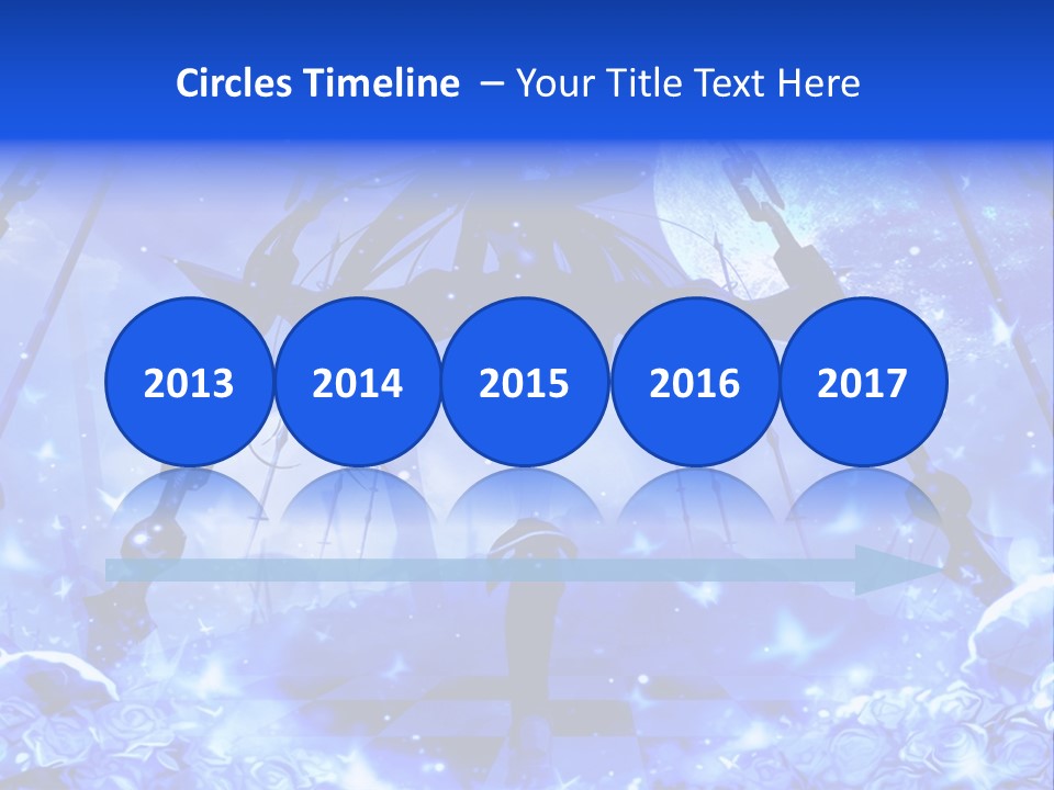 A Powerpoint Presentation With A Blue Background PowerPoint Template