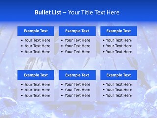 A Powerpoint Presentation With A Blue Background PowerPoint Template