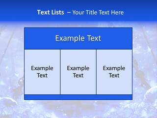 A Powerpoint Presentation With A Blue Background PowerPoint Template