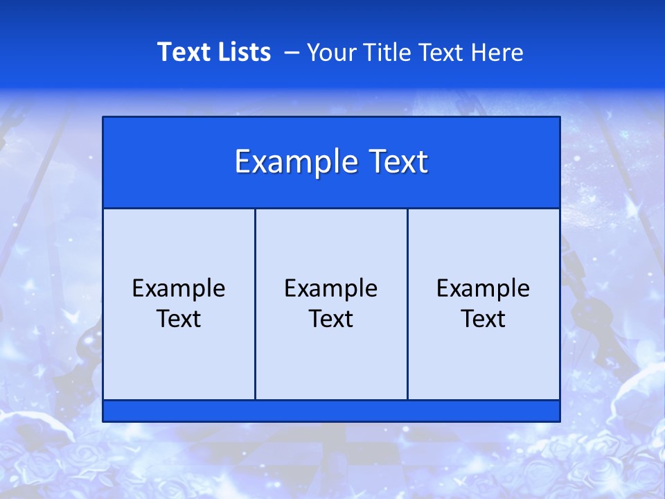 A Powerpoint Presentation With A Blue Background PowerPoint Template