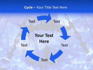 A Powerpoint Presentation With A Blue Background PowerPoint Template