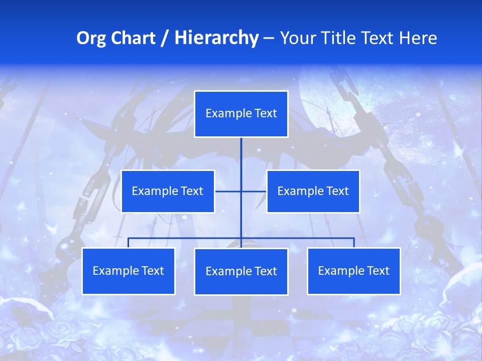 A Powerpoint Presentation With A Blue Background PowerPoint Template