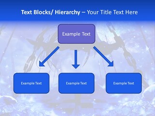 A Powerpoint Presentation With A Blue Background PowerPoint Template