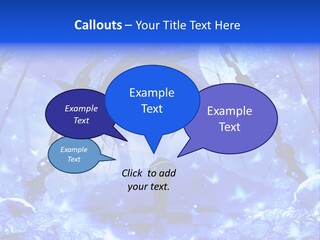 A Powerpoint Presentation With A Blue Background PowerPoint Template