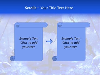 A Powerpoint Presentation With A Blue Background PowerPoint Template