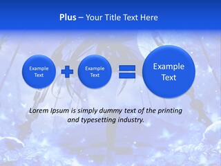 A Powerpoint Presentation With A Blue Background PowerPoint Template