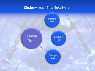 A Powerpoint Presentation With A Blue Background PowerPoint Template